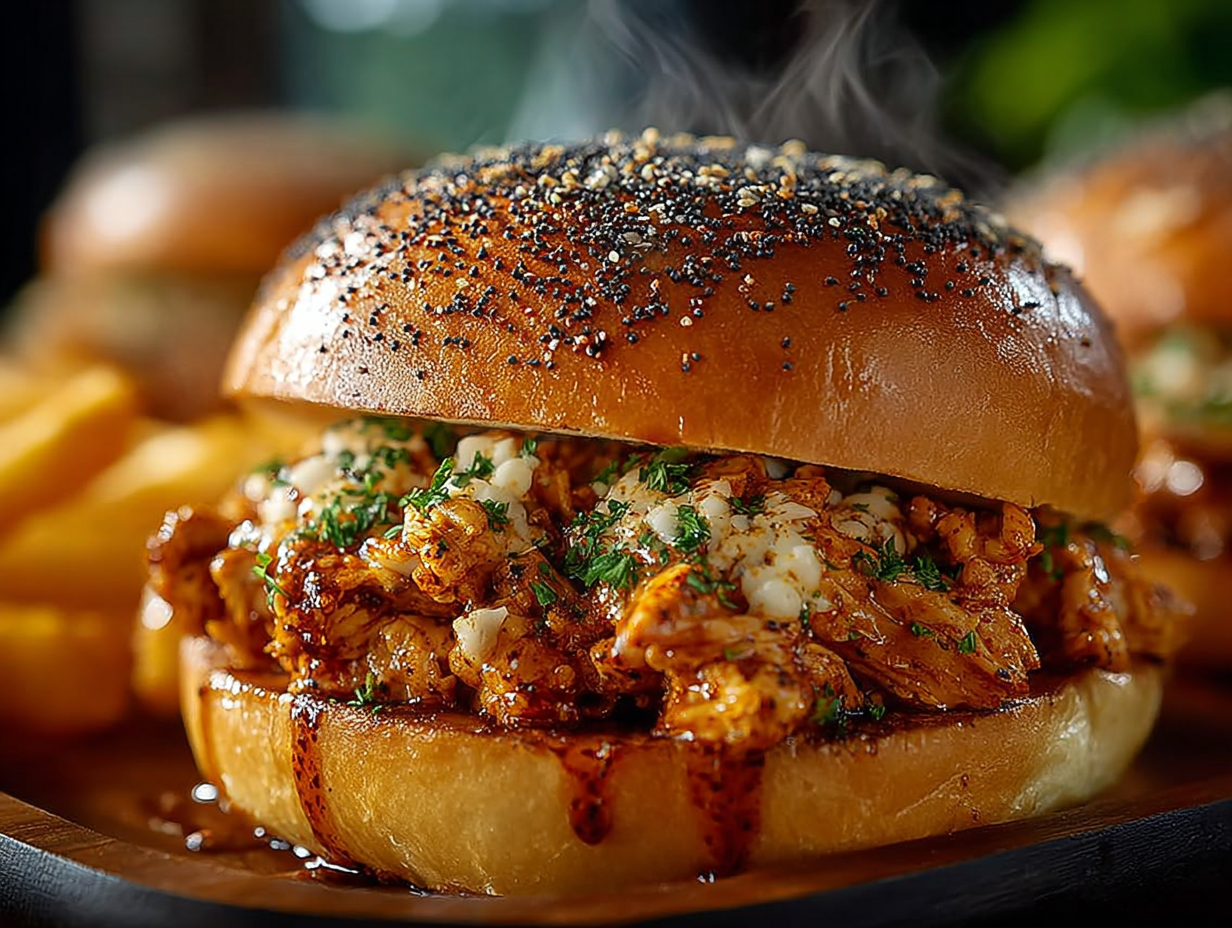 Delicious Cajun Chicken Sloppy Joes image 2