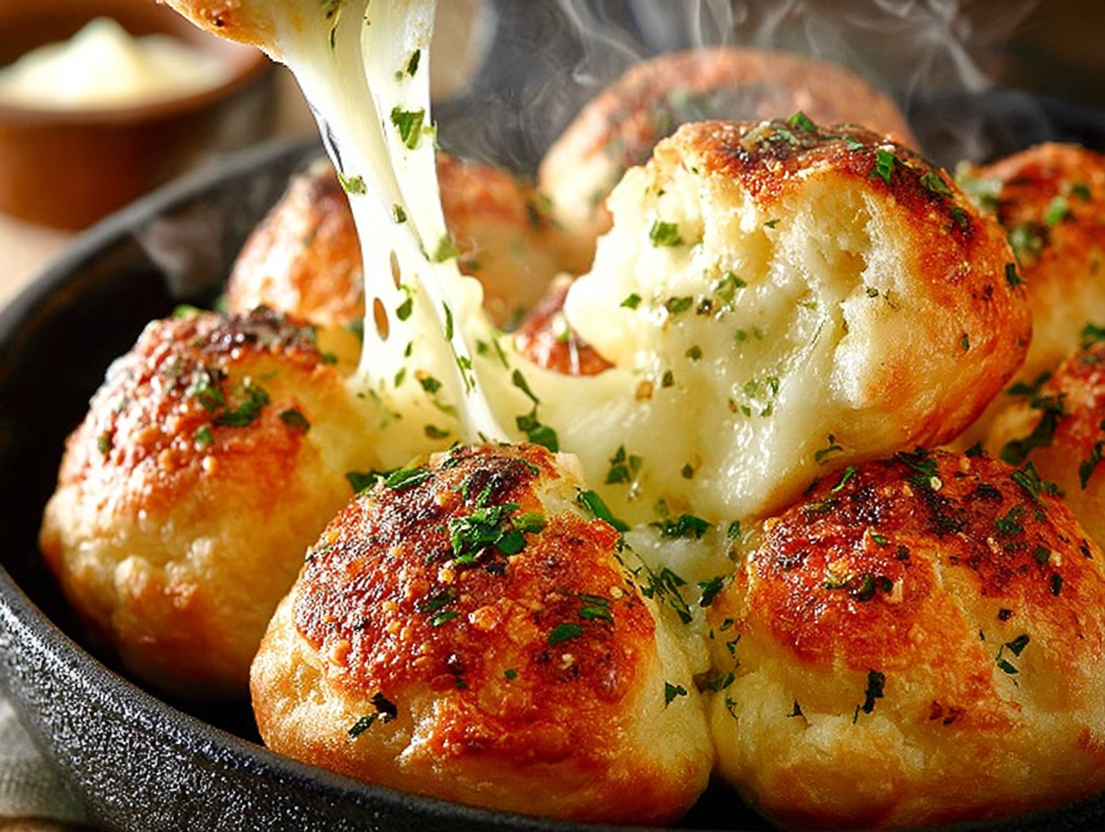 Easy Garlic Cheese Bombs image 2