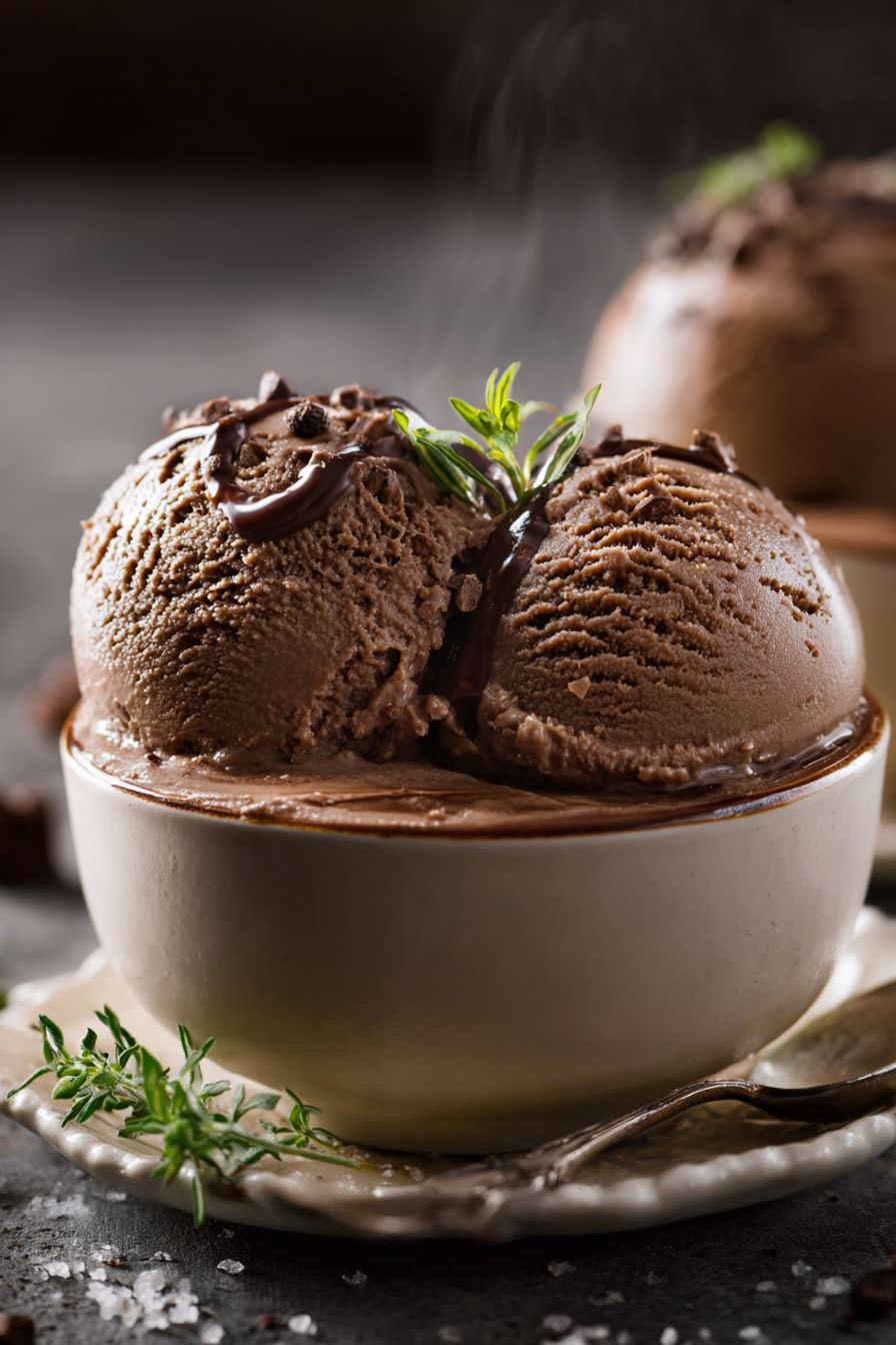 Chocolate Custard Ice Cream Recipe image 2