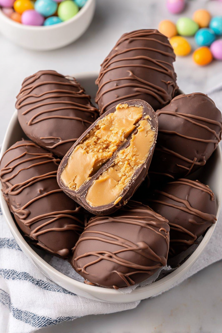 Homemade Peanut Butter Spring celebration Eggs image 2