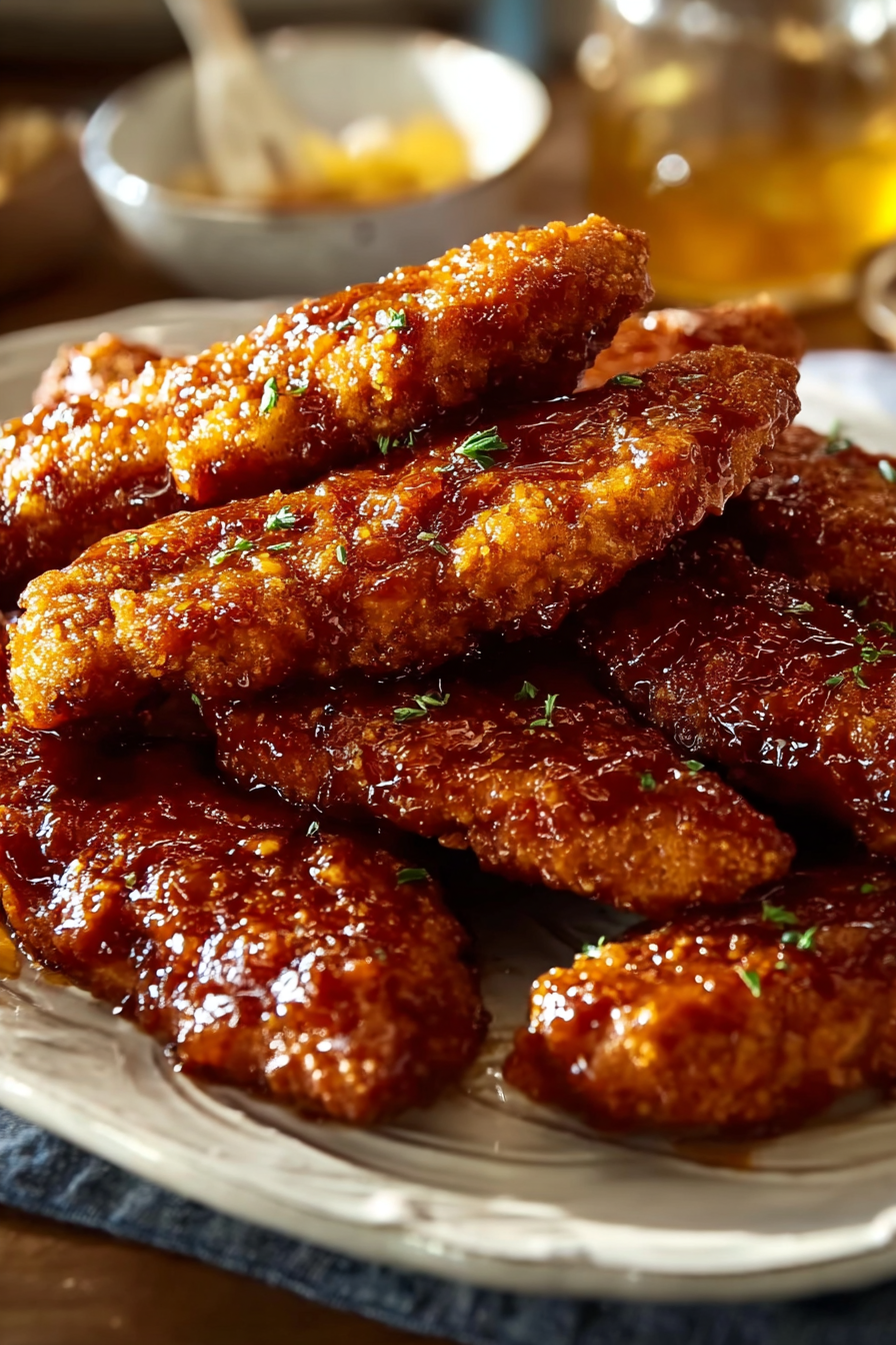 Honey BBQ chicken strips image 2