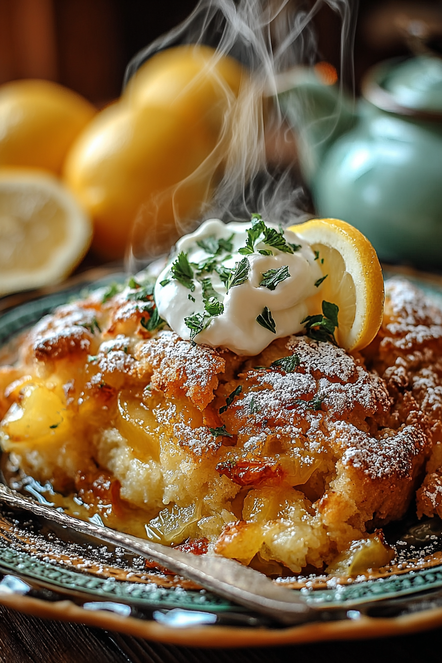 Magic Lemon Cobbler image 2