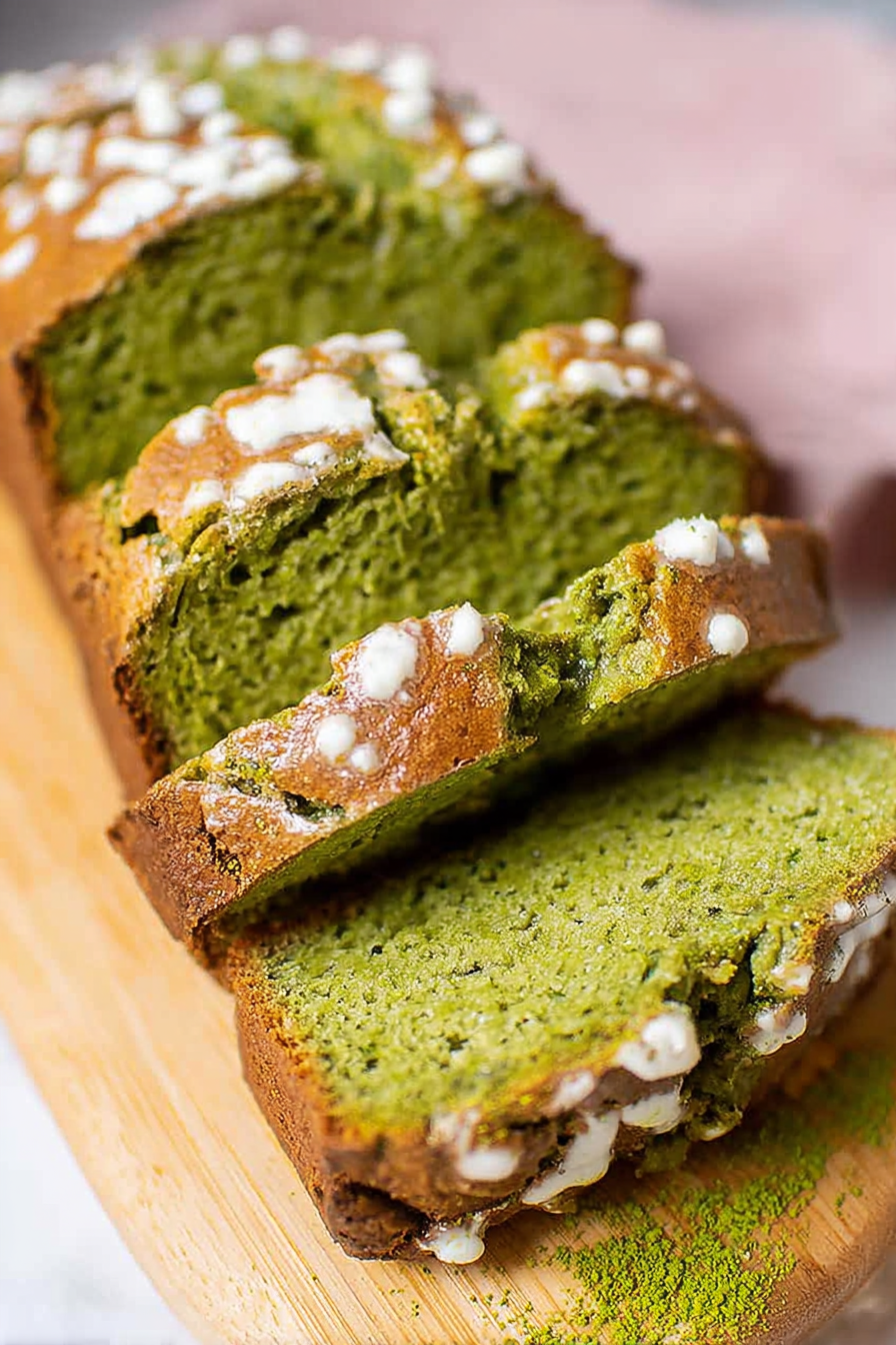 Matcha & White Chocolate Banana Bread Recipe image 2