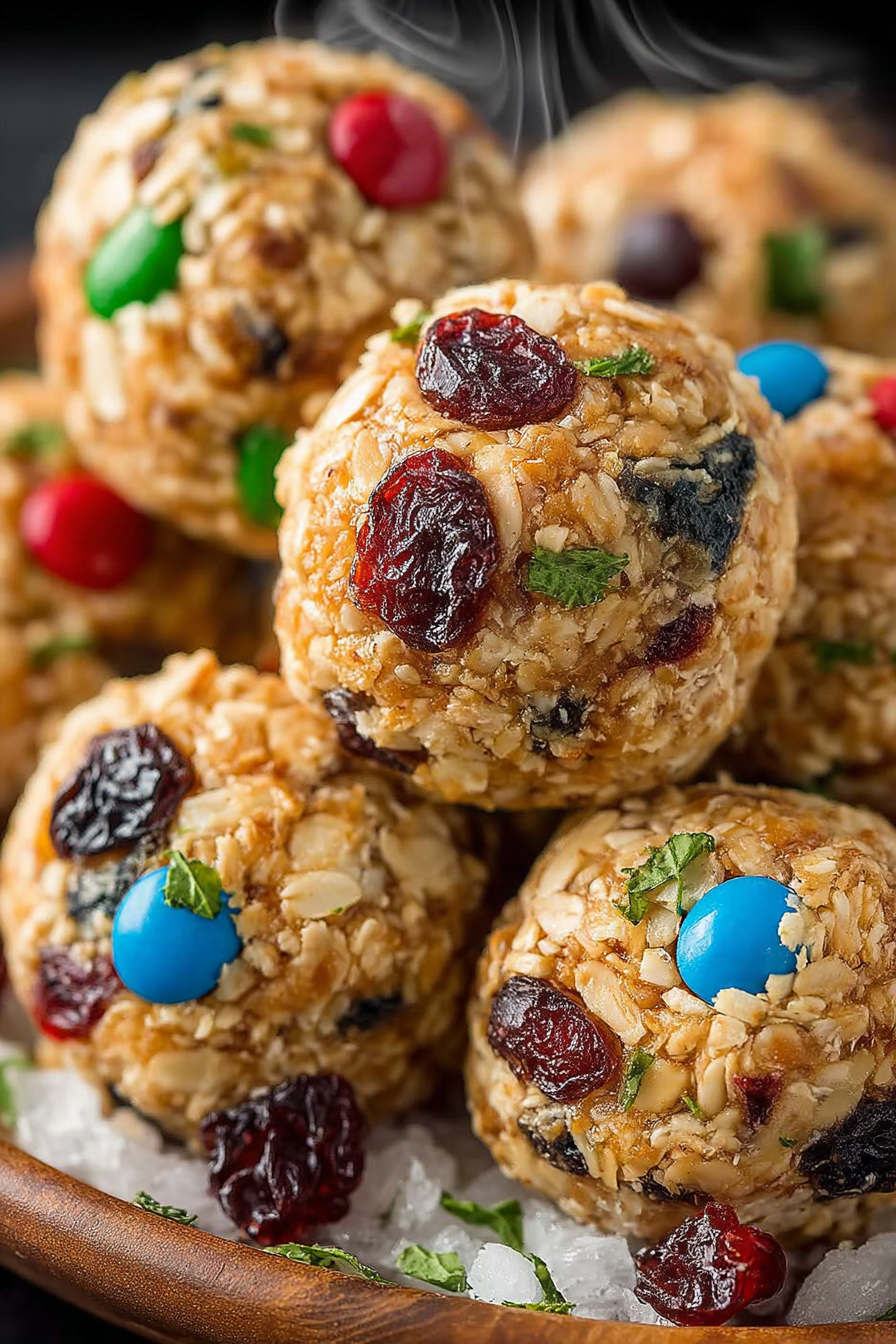 No-Bake Monster Cookie Energy Balls image 2
