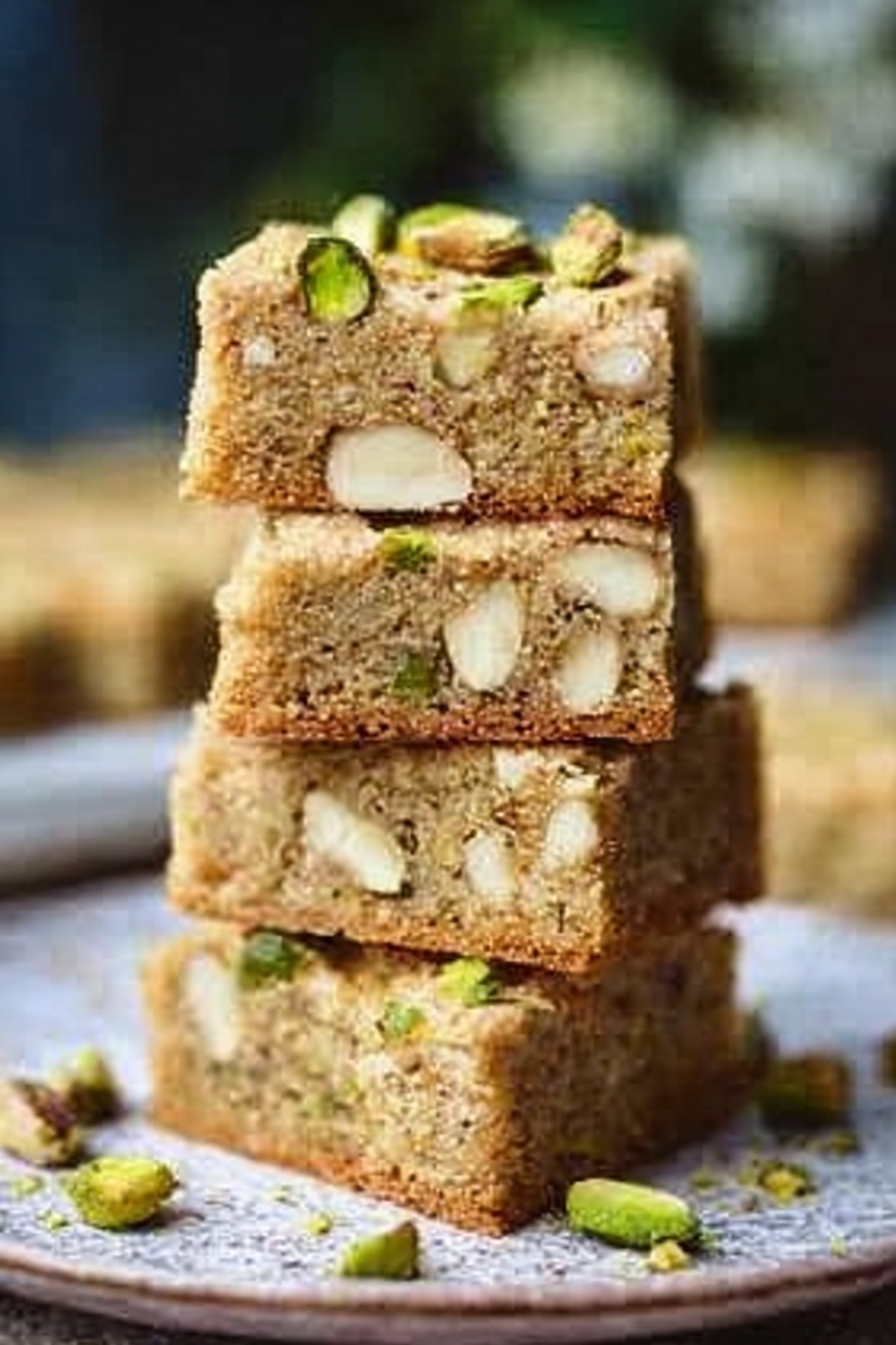 Pistachio Blondies Recipe image 2