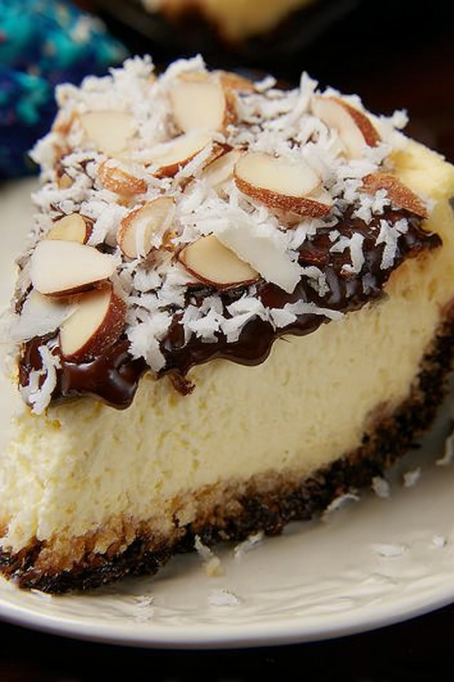 Almond Coconut Cheesecake image 2