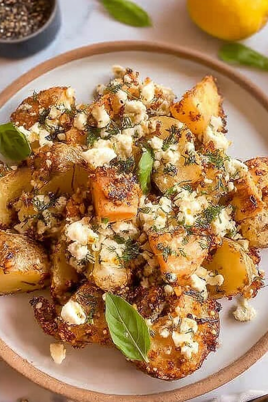 Baked Feta Potatoes image 2