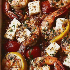Baked Prawns with Lemon and Feta: An Amazing Ultimate Recipe