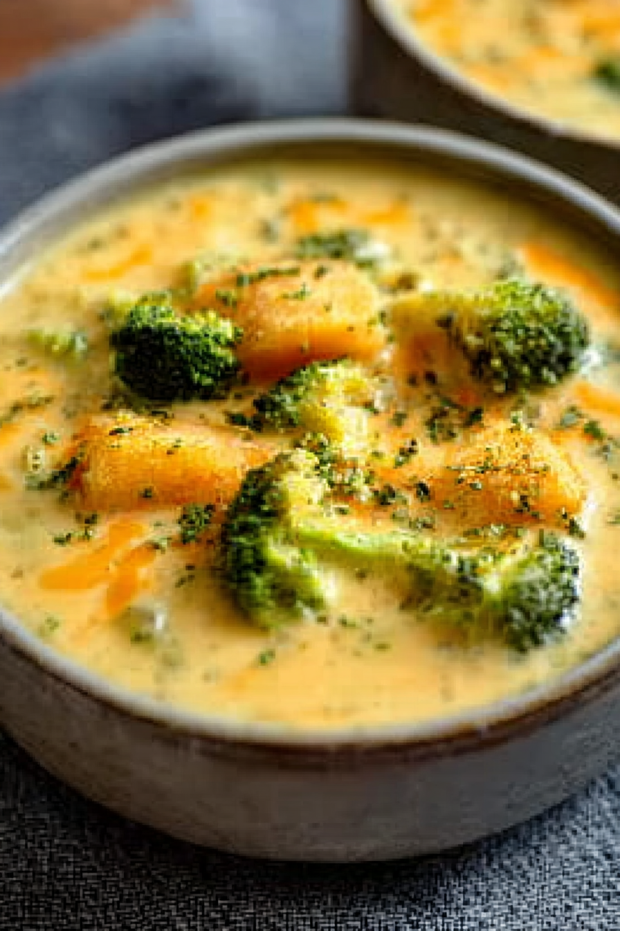 Broccoli Potato Cheese Soup Recipe image 2