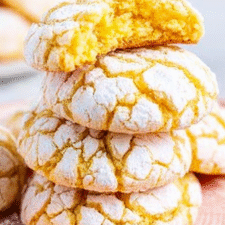 Cake Mix Crinkle Cookies Recipe