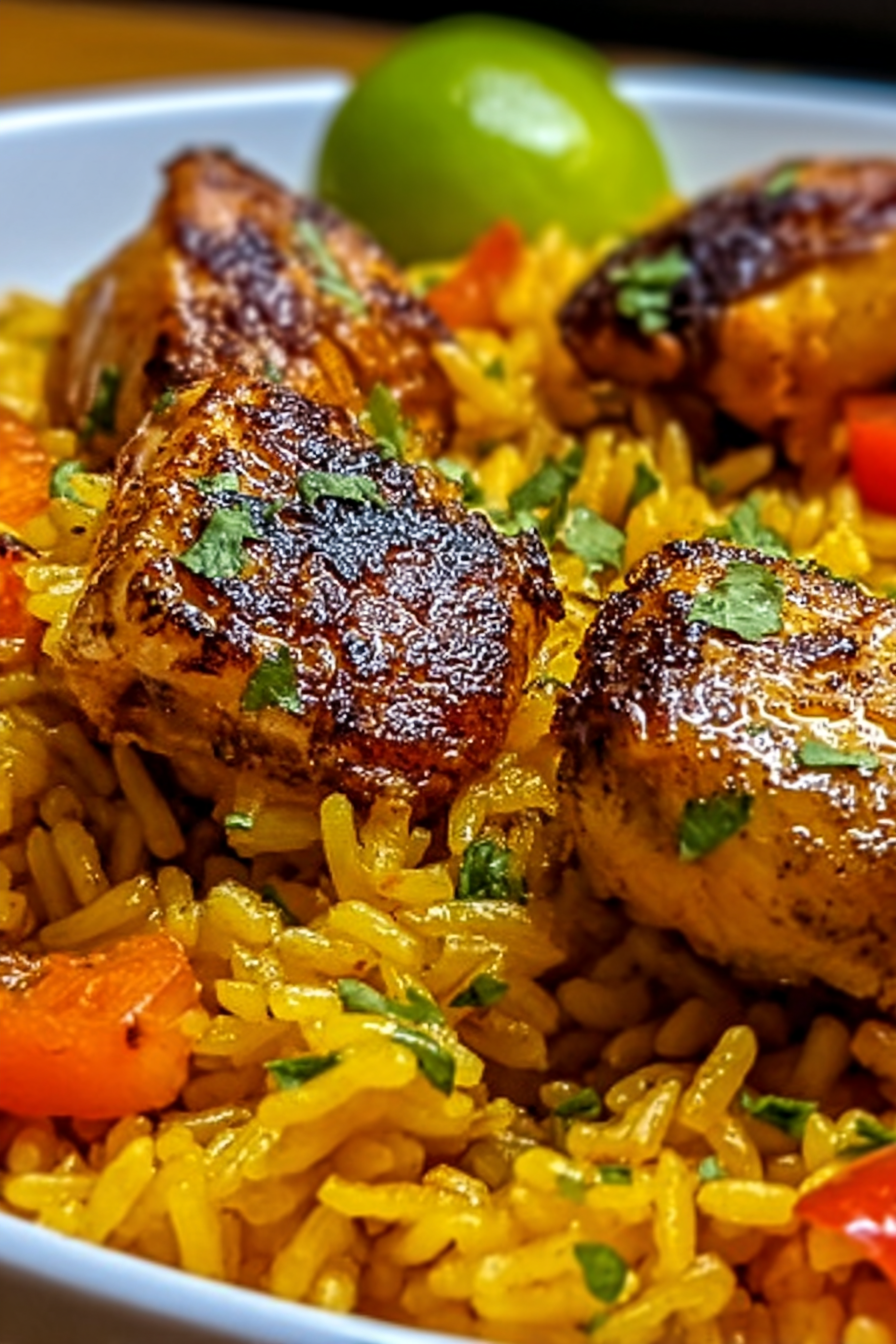 Caribbean Chicken and Rice image 2