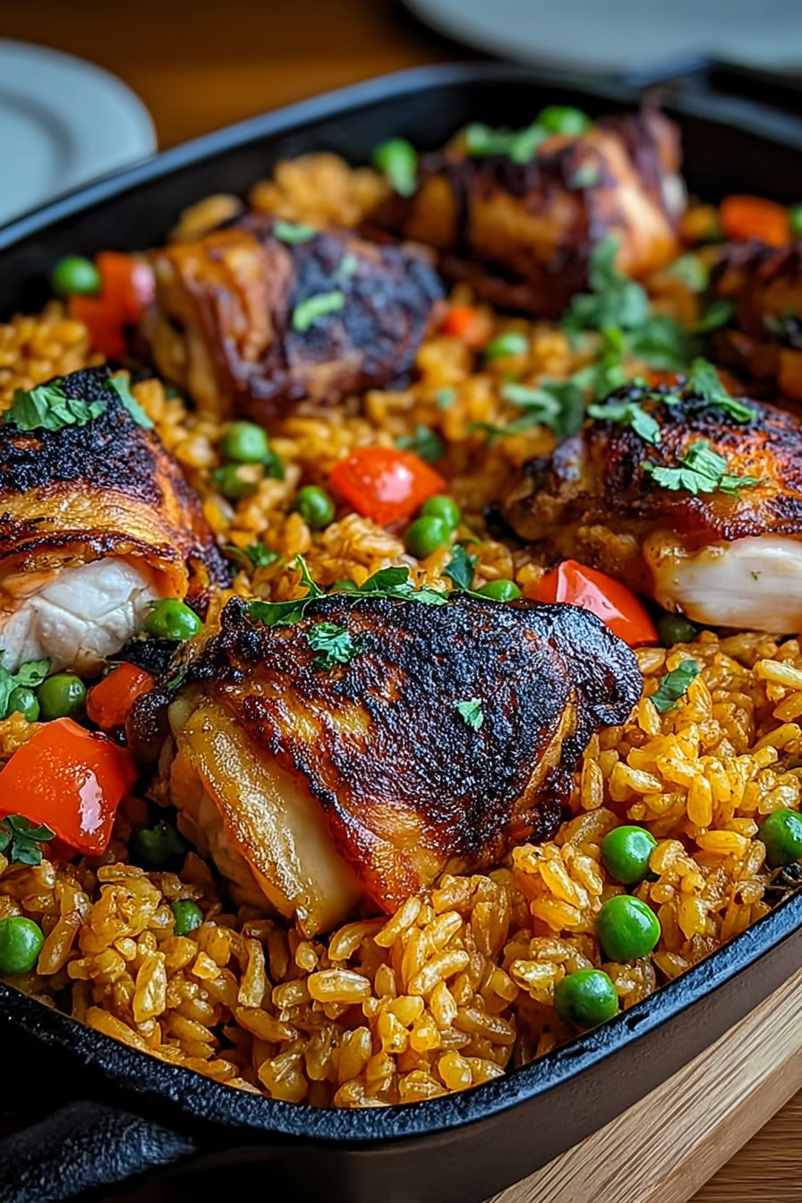 Caribbean Chicken with Flavored Rice image 2
