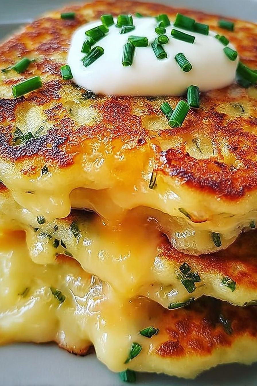 Cheese & Chive Pancakes: An Incredible Ultimate Recipe image 2