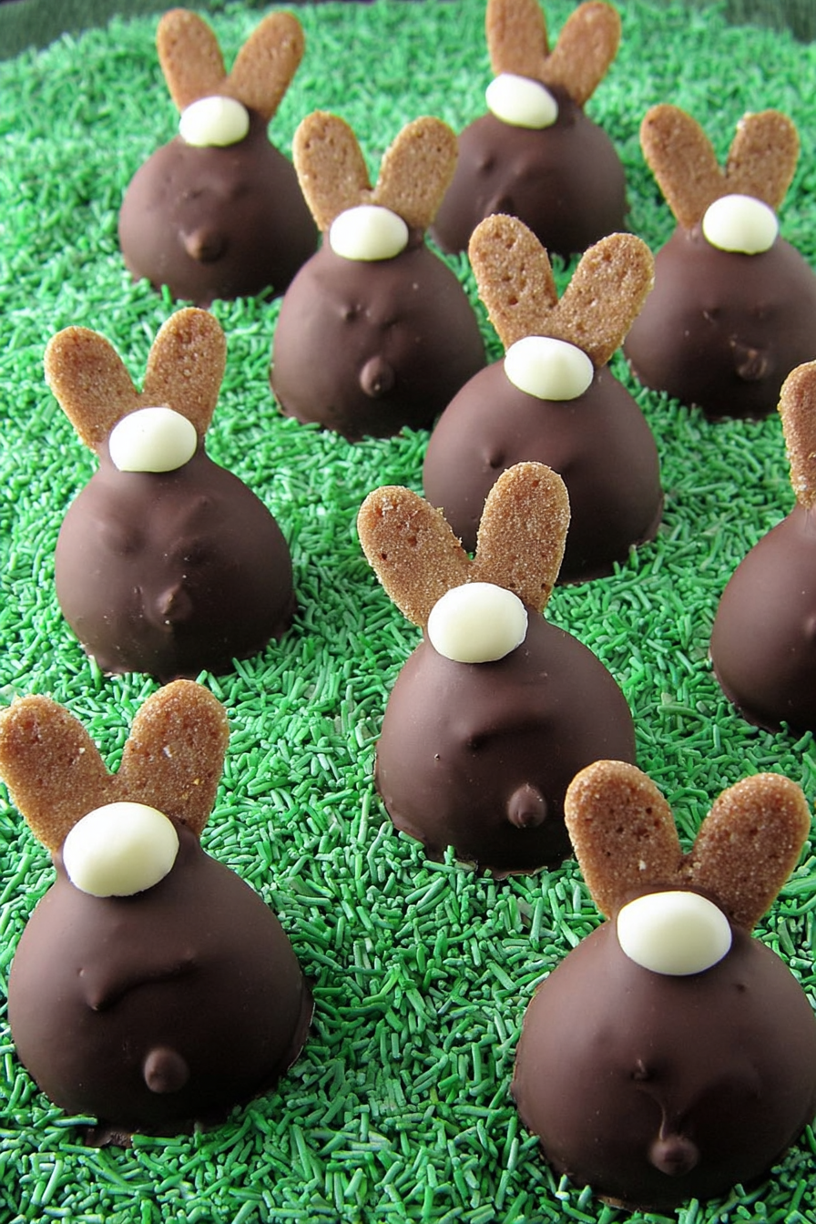 Chocolate-Dipped Bunny Cookies Recipe image 2