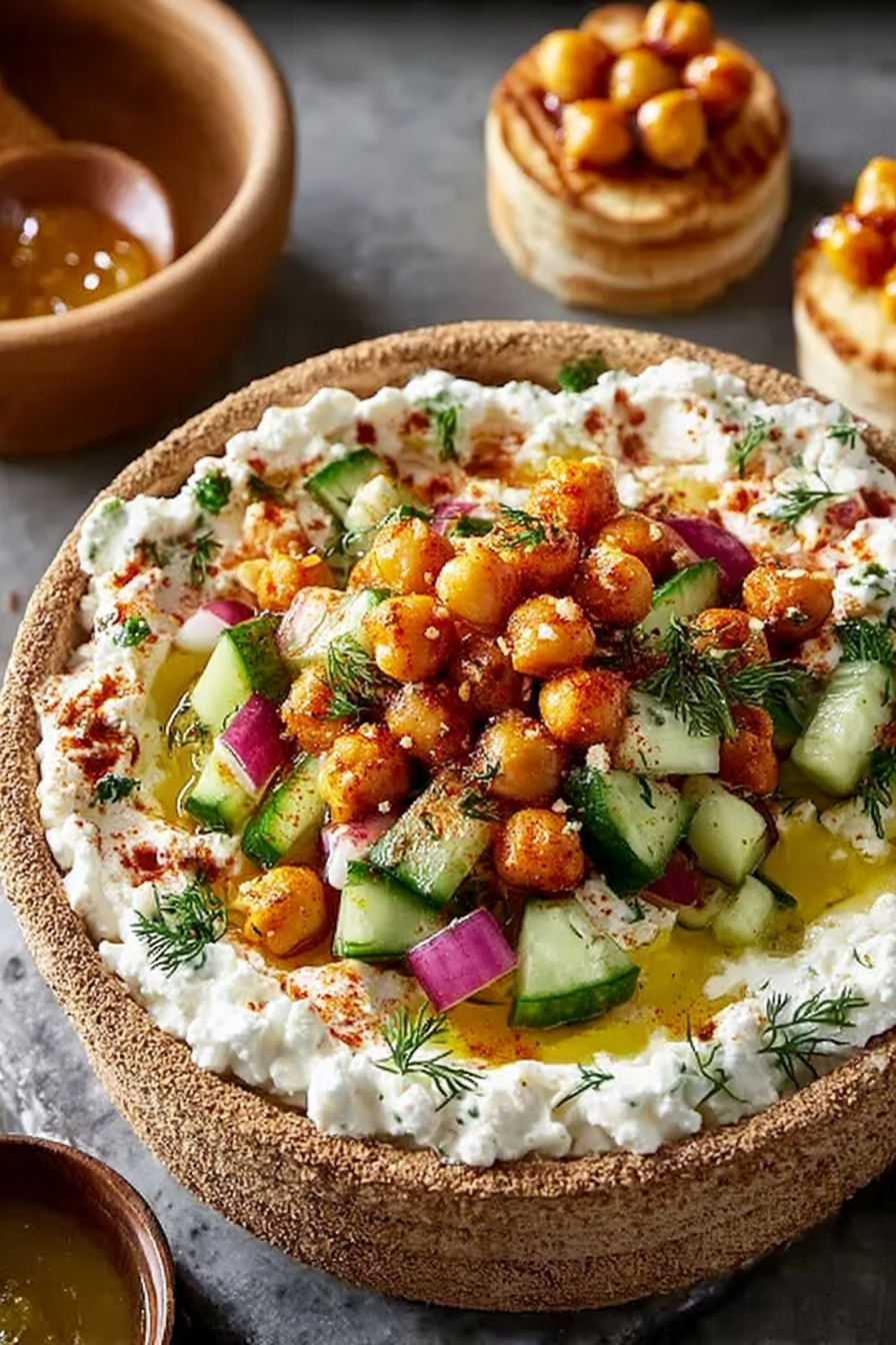 Cottage Cheese and Chickpea Salad image 2