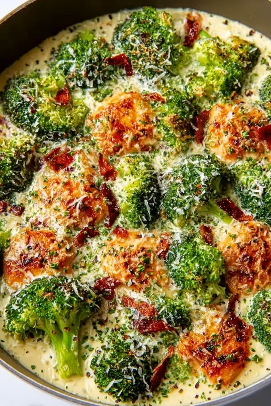 Creamy Garlic Parmesan Broccoli image 2
