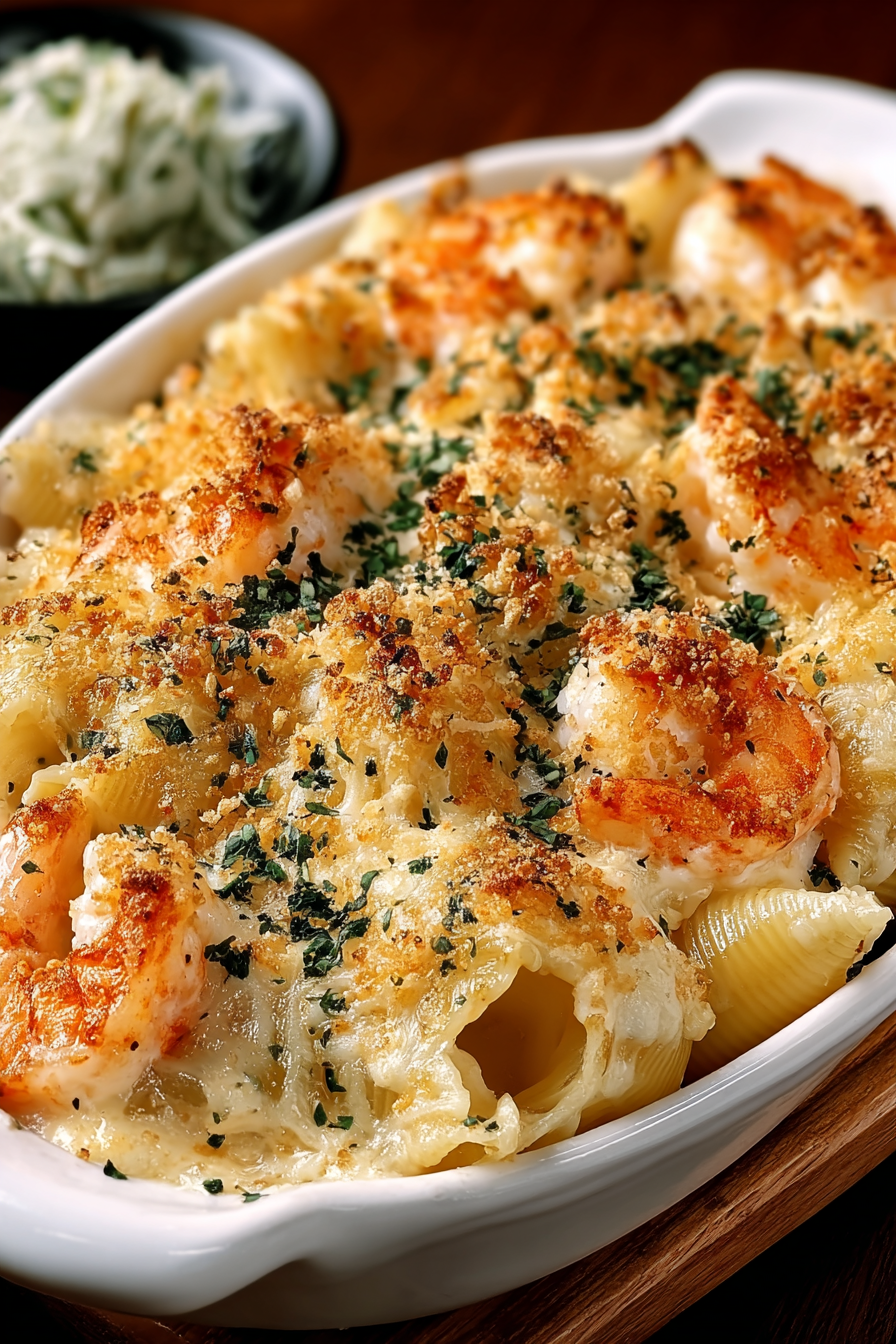 Creamy Seafood Stuffed Shells image 2