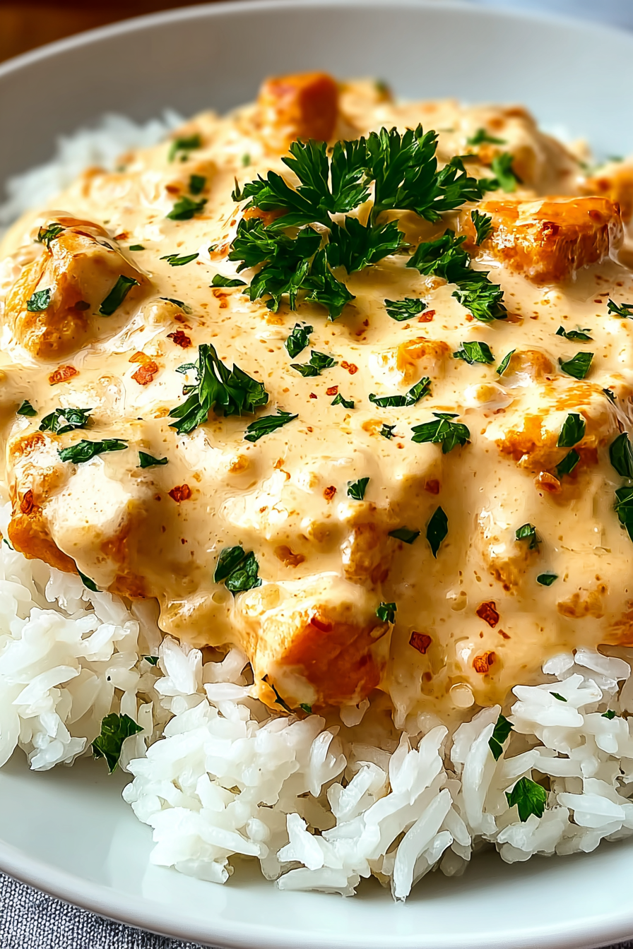 Creamy Smothered Chicken and Rice image 2