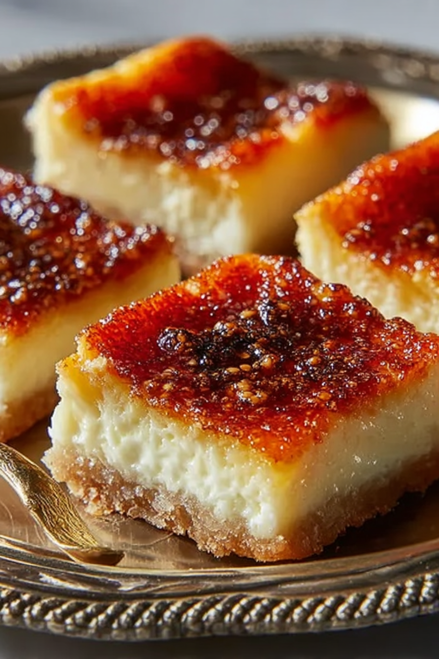 Crème Brûlée Cheesecake Bars image 2