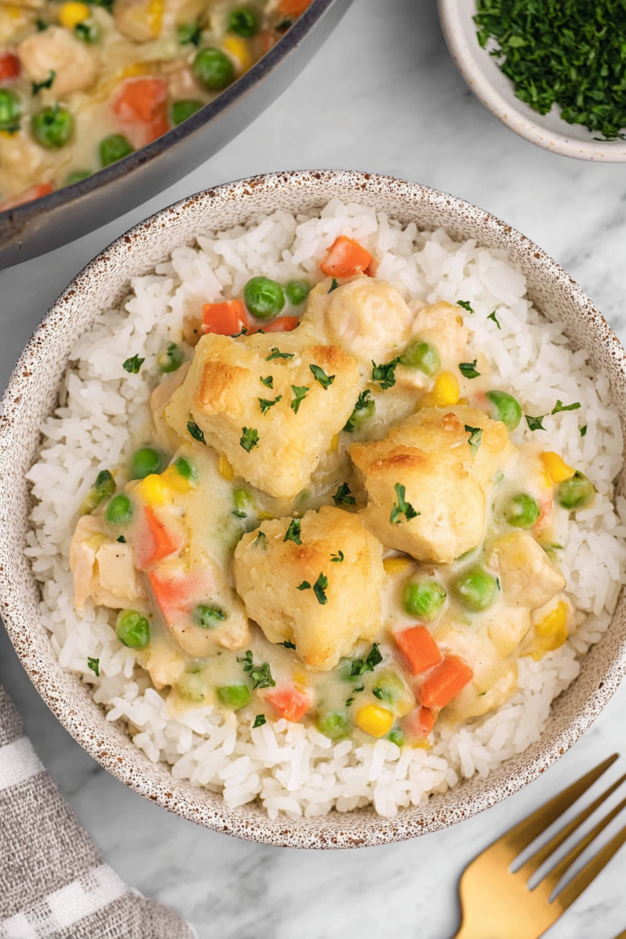 Crustless Chicken Pot Pie Recipe image 2
