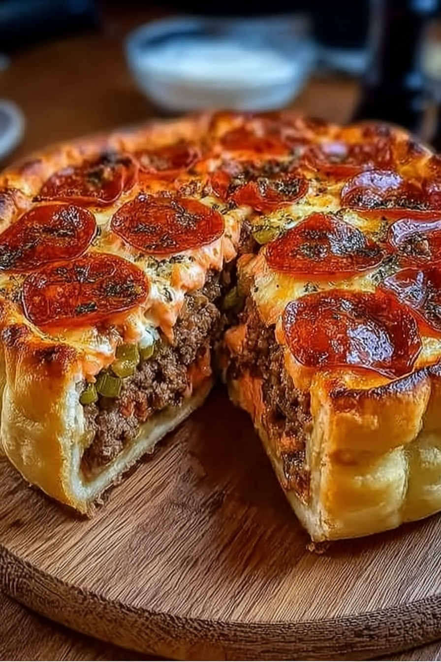Deep-Dish Pizza Pie Recipe: A Hearty Slice of Comfort! image 2