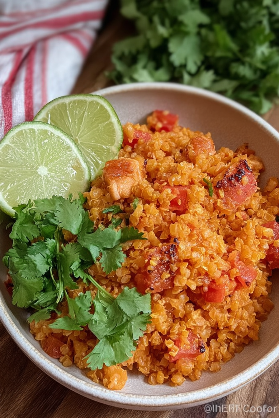 Easy Spanish Cauliflower Rice (Healthy & Low Carb) image 2