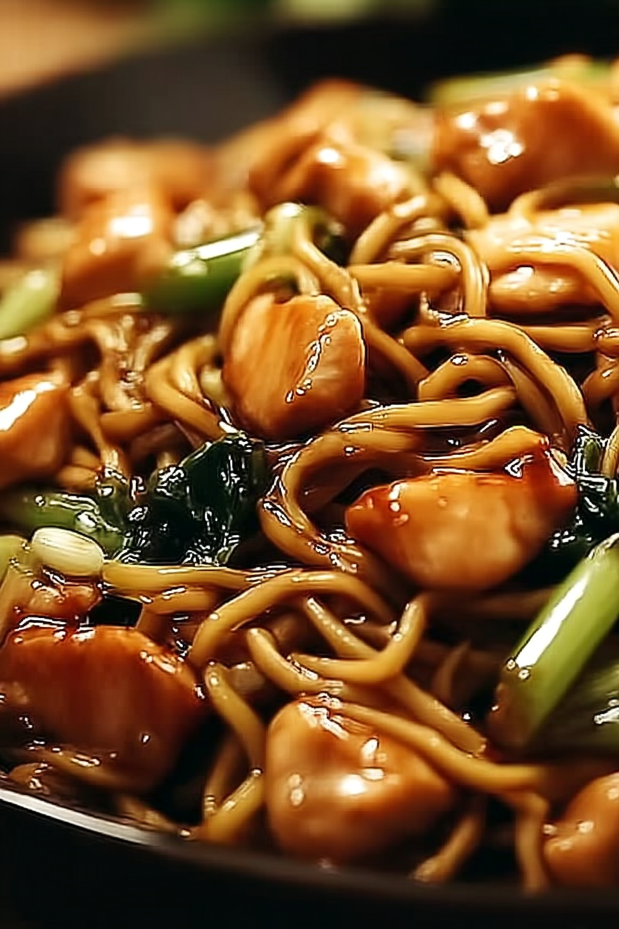 Garlic Chicken Lo Mein image 2