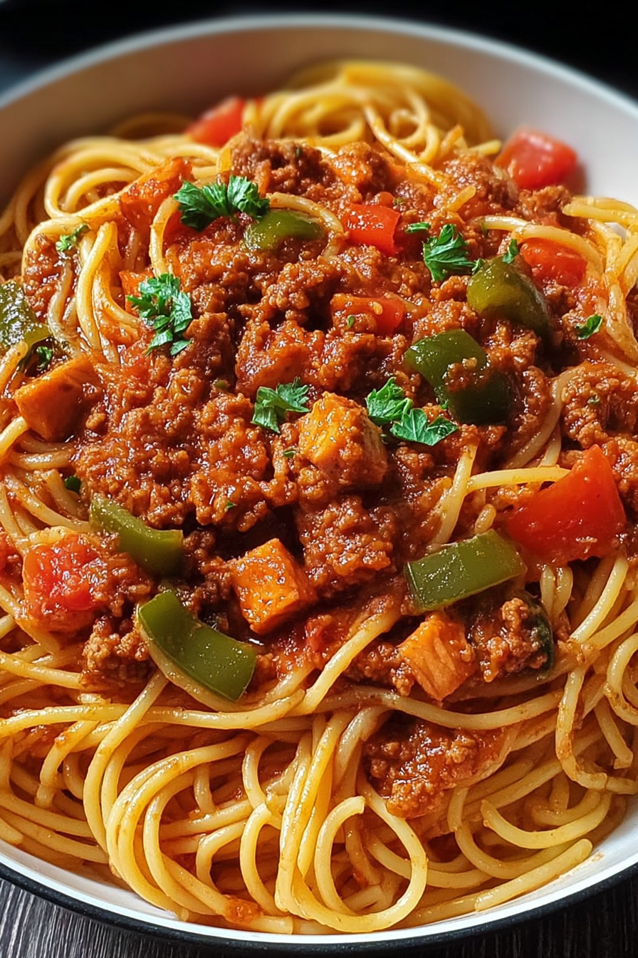 Grandma's Skillet Spaghetti Dish image 2