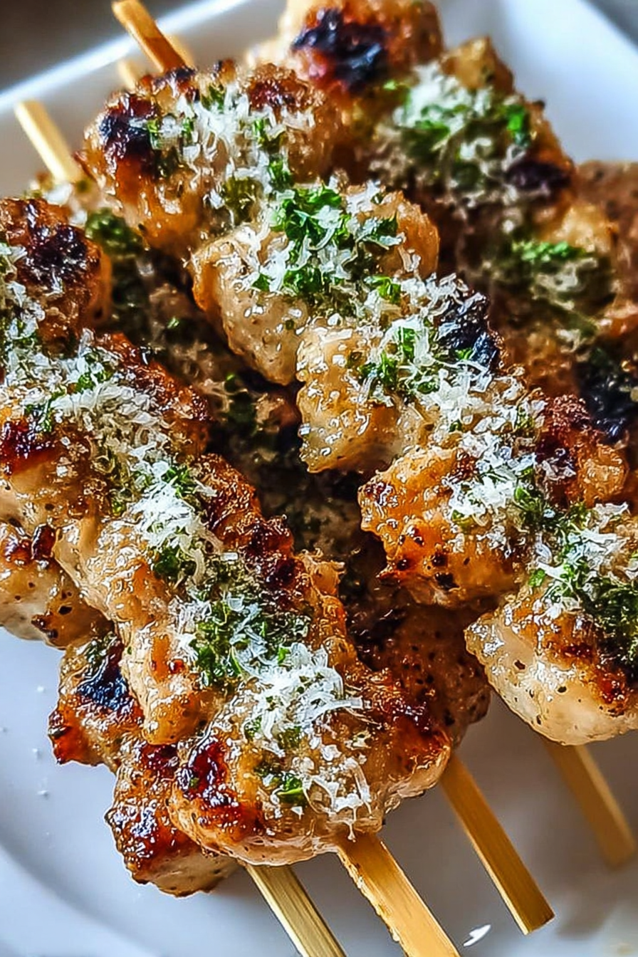 Grilled Garlic Parmesan Chicken Skewers: A Delicious and Easy Recipe for Your Next BBQ image 2