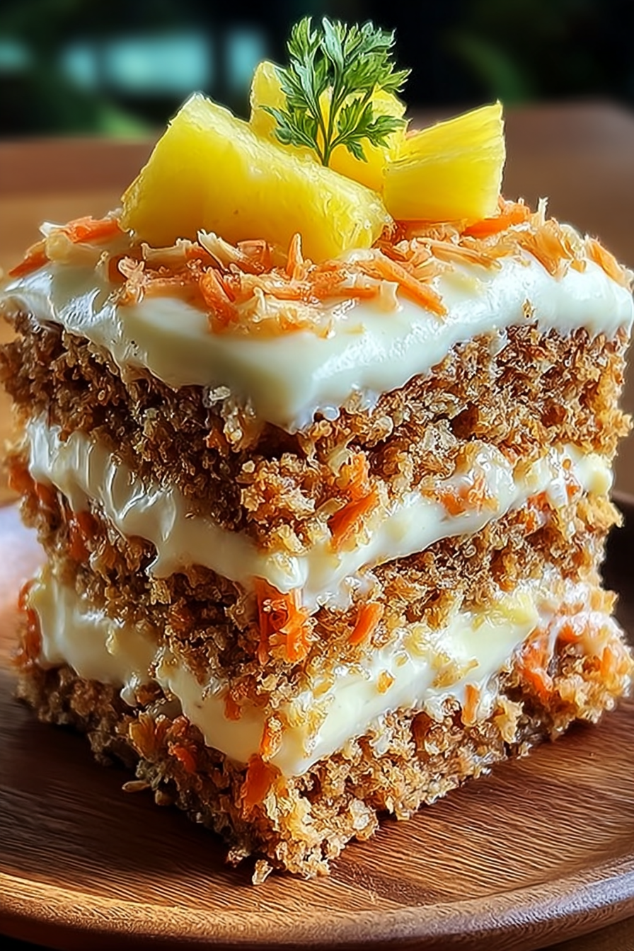Hawaiian Carrot Pineapple Cake image 2