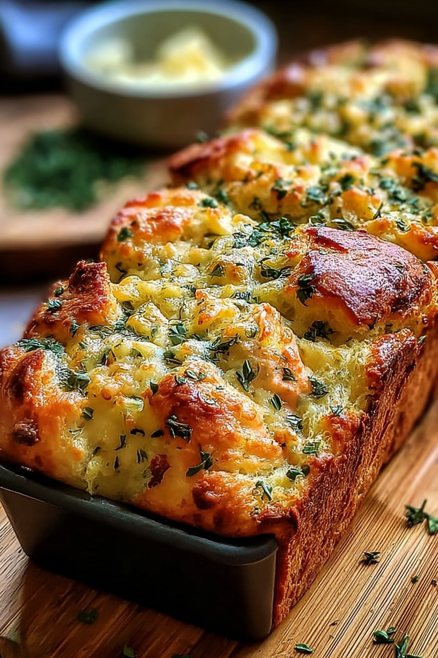 Herb & Cheese Quick Bread image 2