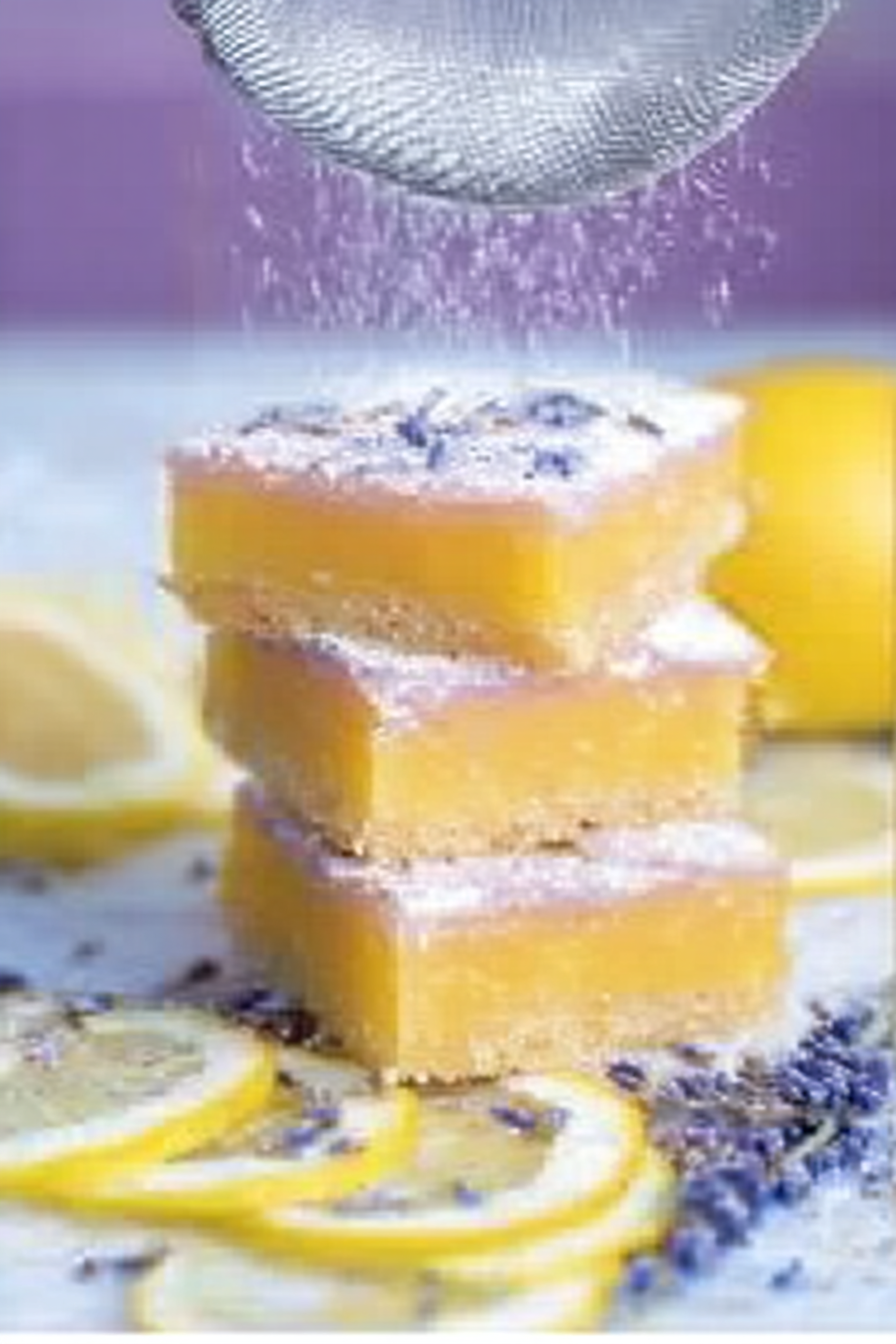 Lavender Lemon Bars Recipe image 2