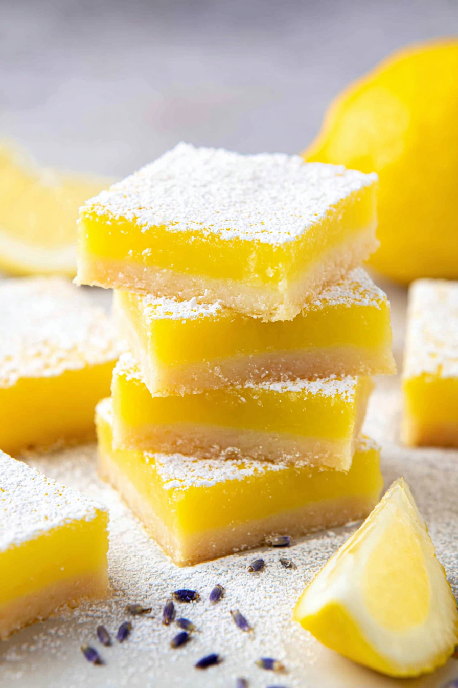 Lavender Lemon Bars Recipe image 2