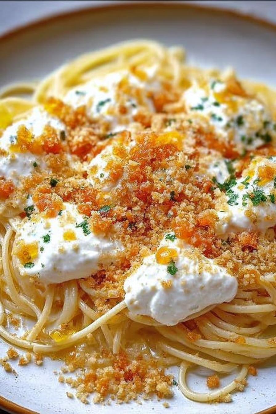 Lemon Fontina Capellini with Stracciatella & Toasted Bread, Pineapple Juices: An Incredible 7-Step Recipe image 2