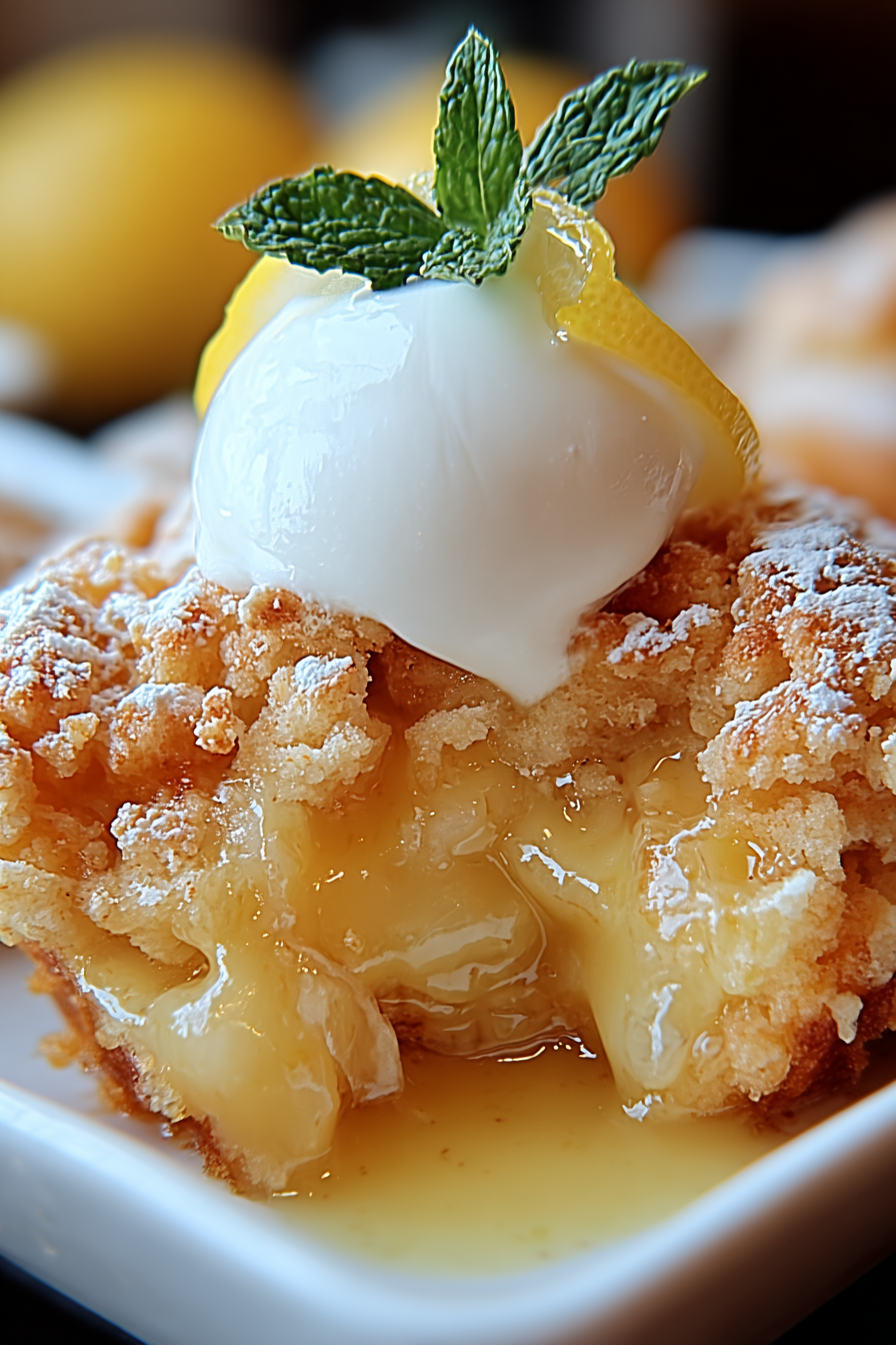 Magic Lemon Cobbler Delight Recipe image 2