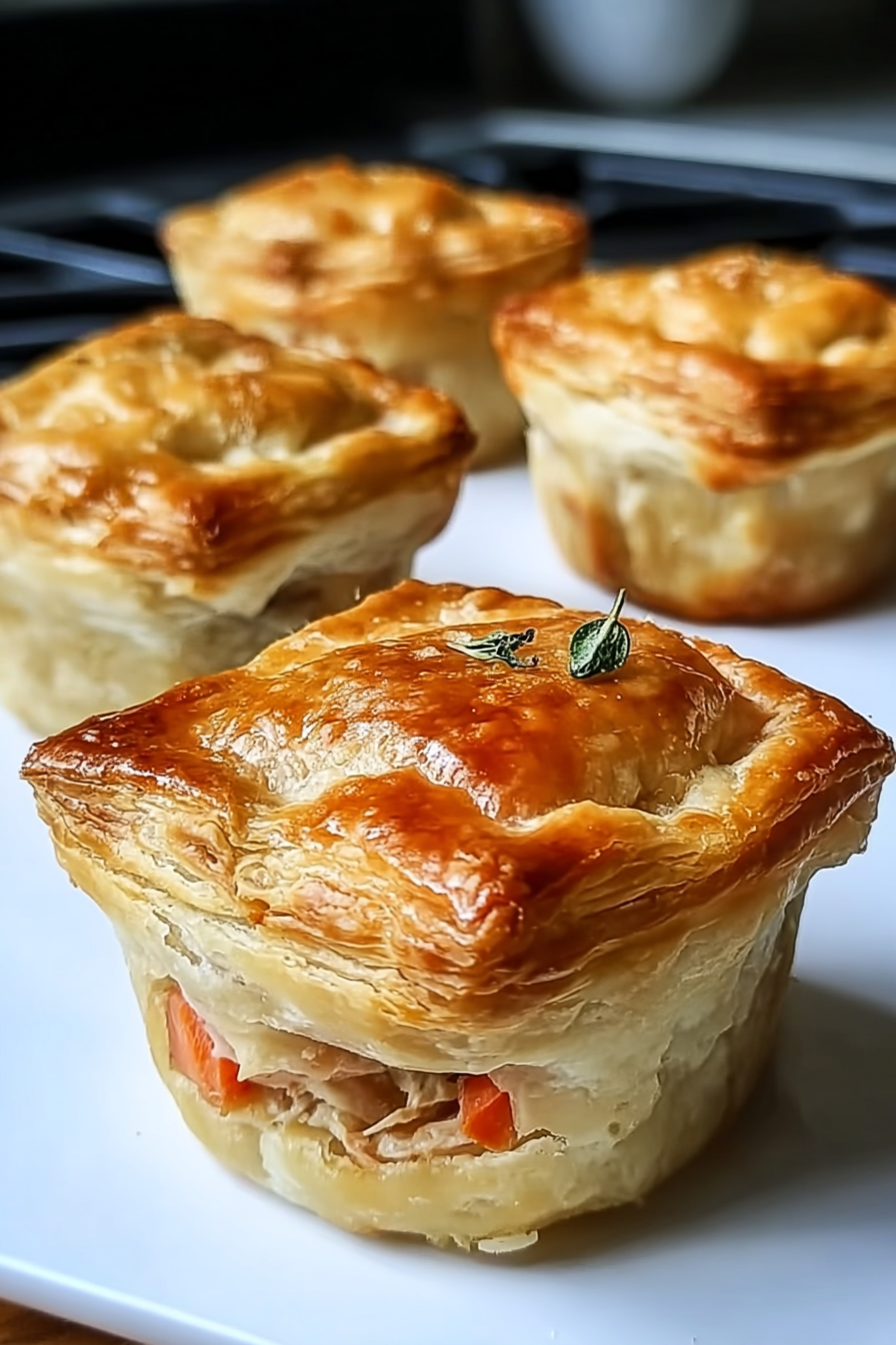 Mini chicken pot pies image 2