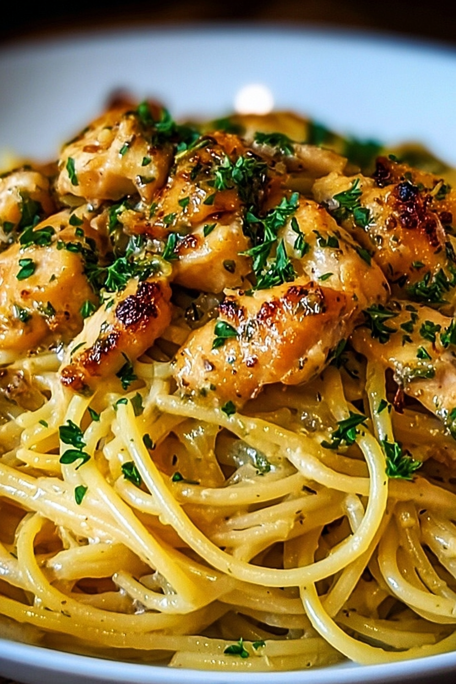 Monterey Chicken Spaghetti: A Comforting, Flavor-Packed Pasta Dish image 2