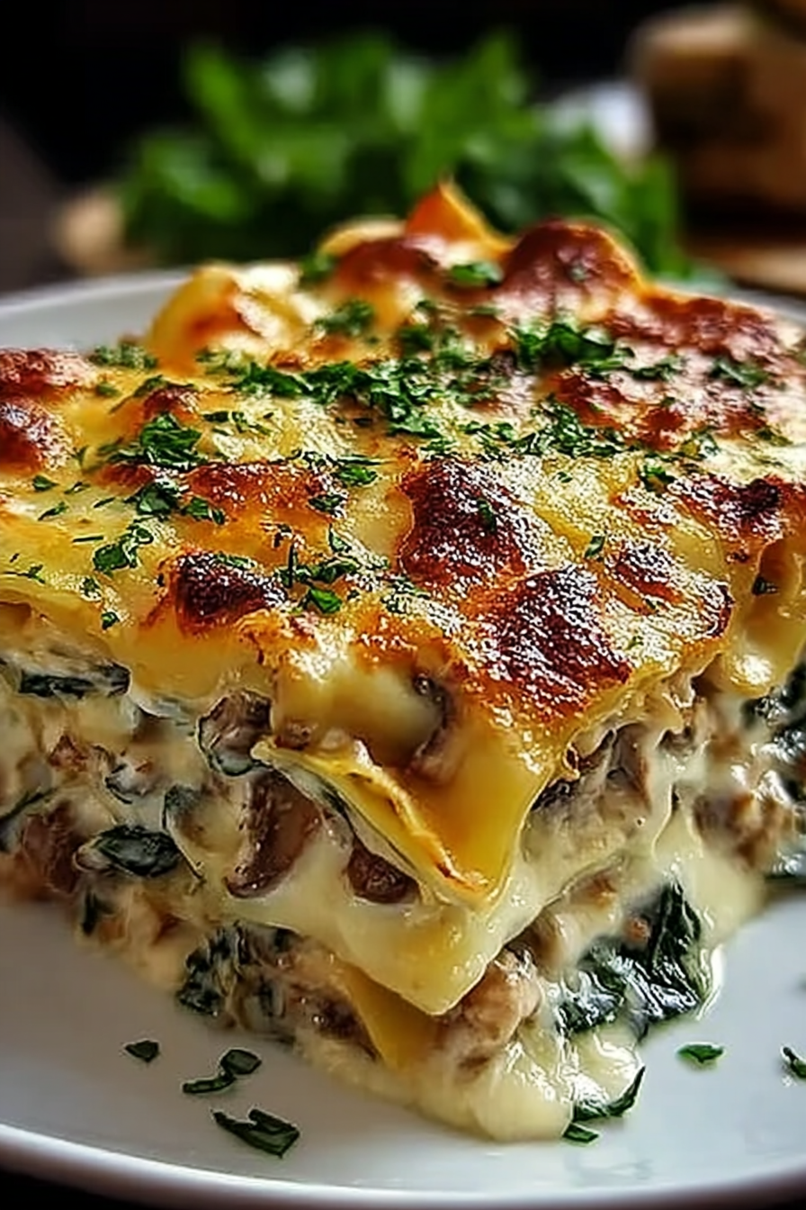 Mushroom and Spinach Lasagna Recipe: An Incredible Ultimate Guide image 2