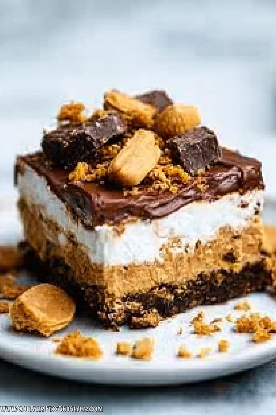 No-Bake Peanut Butter Lasagna image 2