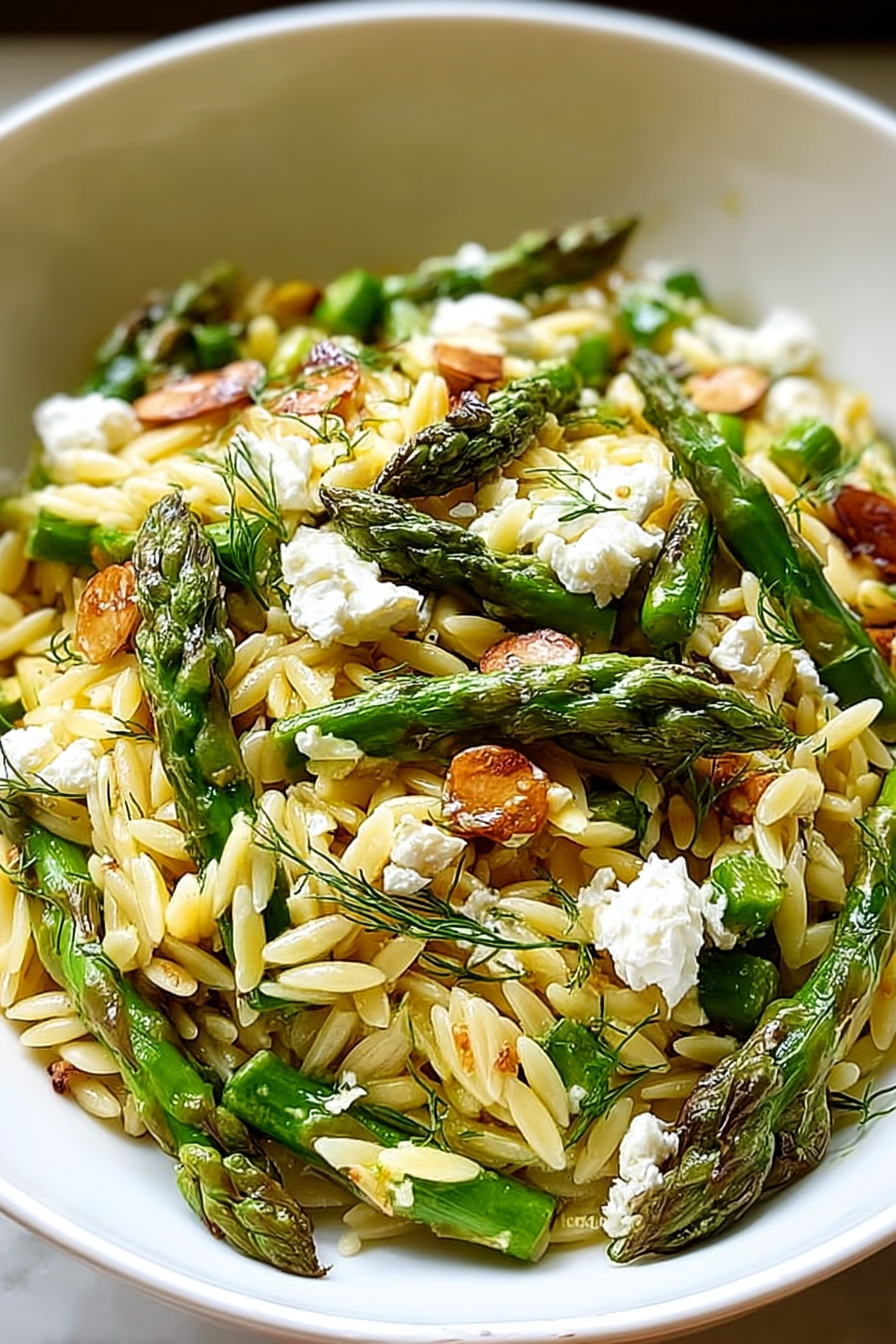 Orzo with Asparagus & Feta image 2