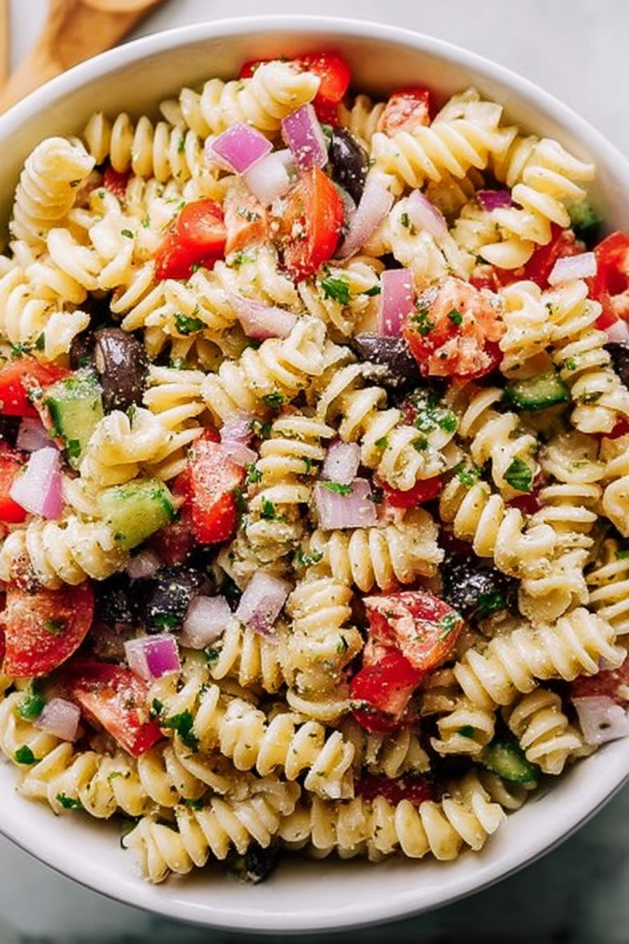 Pasta Salad with Italian Dressing image 2
