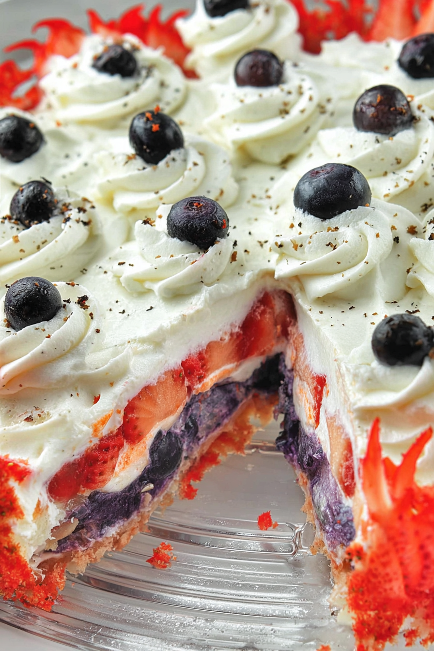 Patriotic Lasagna Dessert Recipe image 2