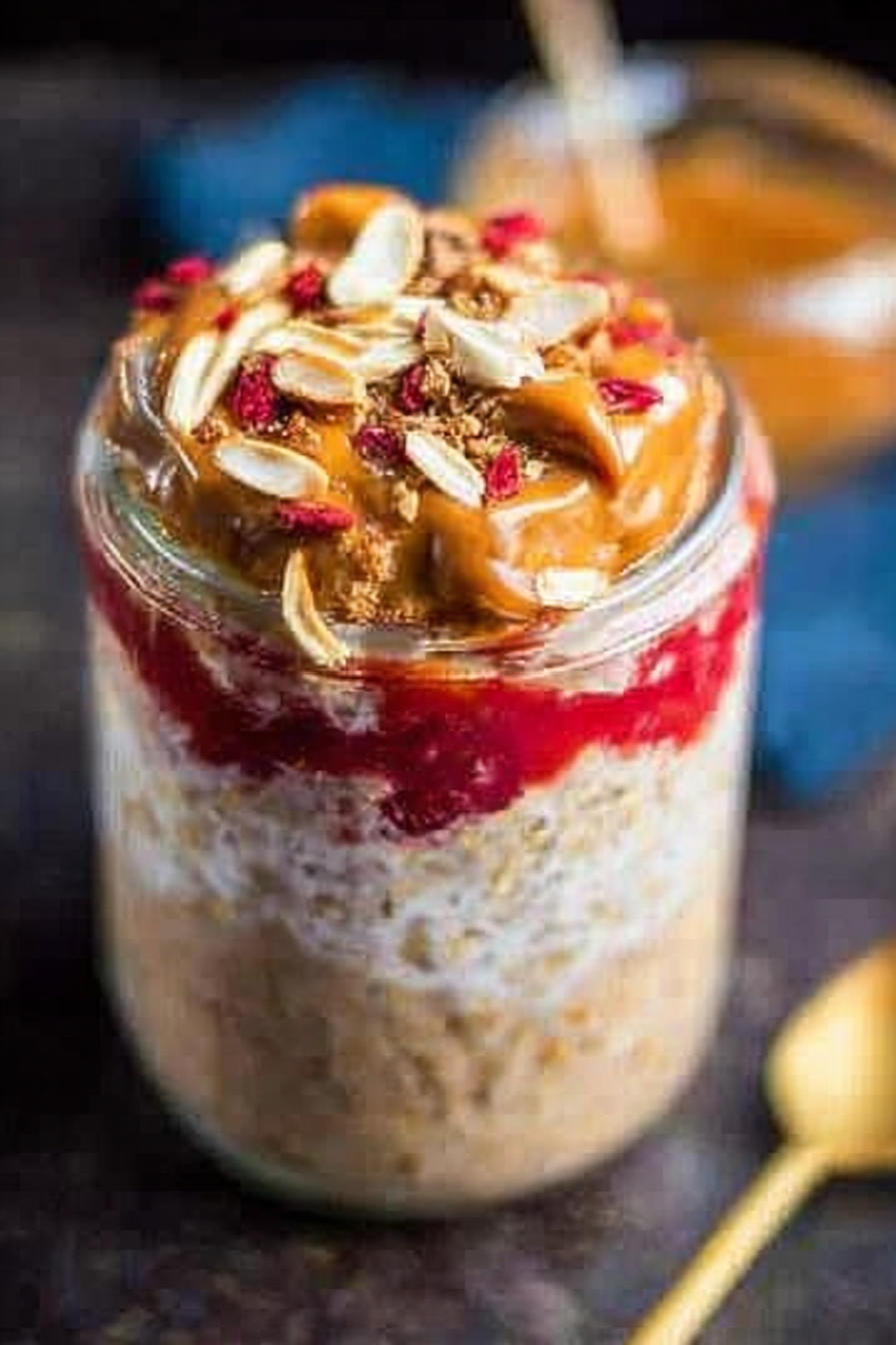 Peanut Butter Overnight Oats Recipe image 2