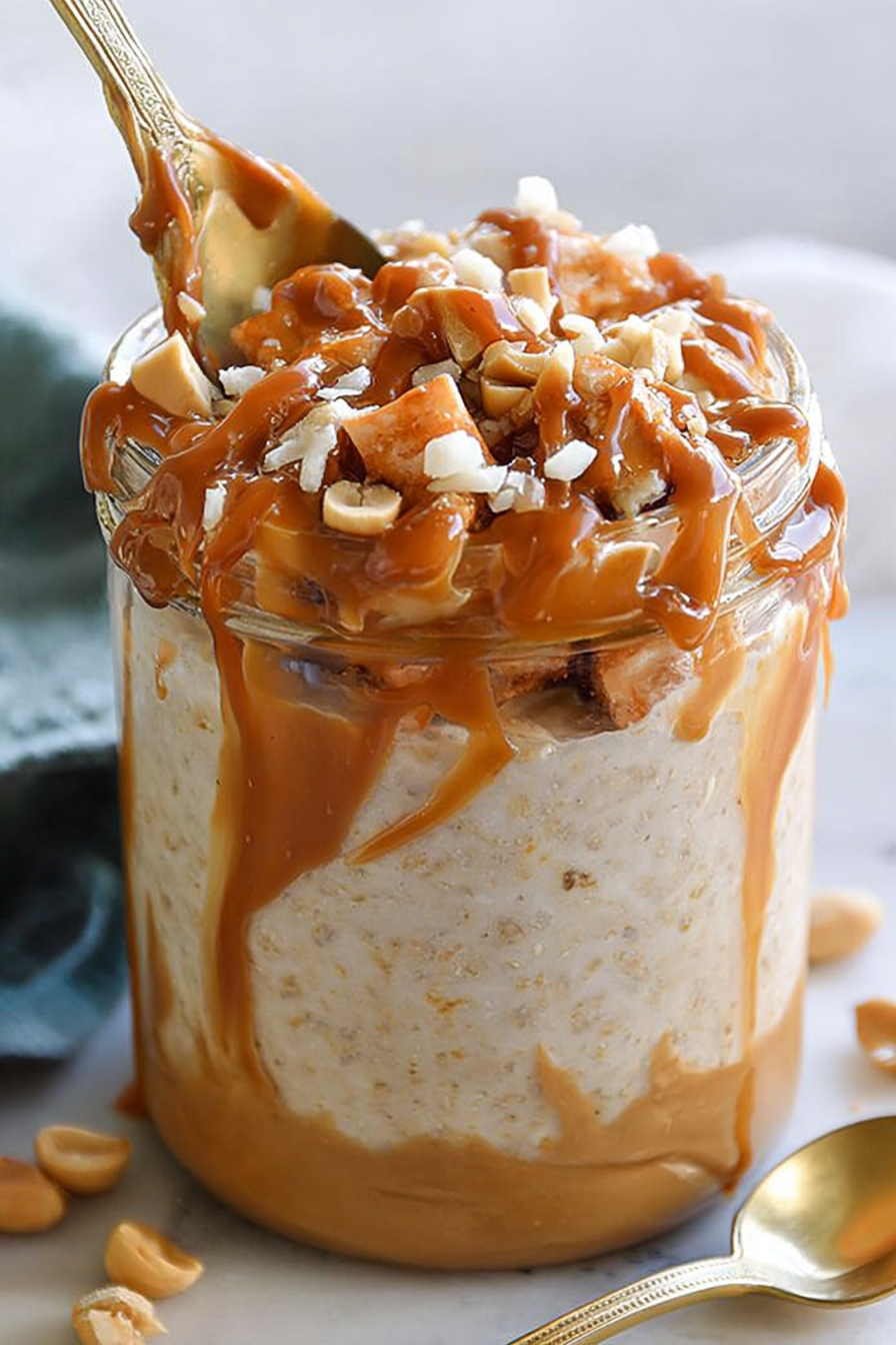 Peanut Butter Overnight Oats Recipe image 2