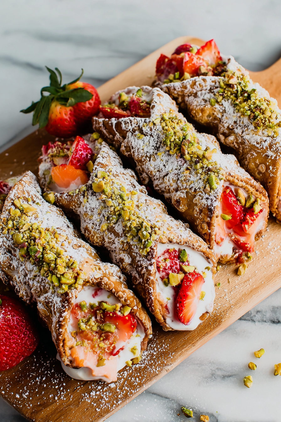 Pistachio Cannoli Recipe image 2