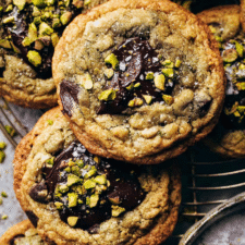 Pistachio Chocolate Cookies Recipe