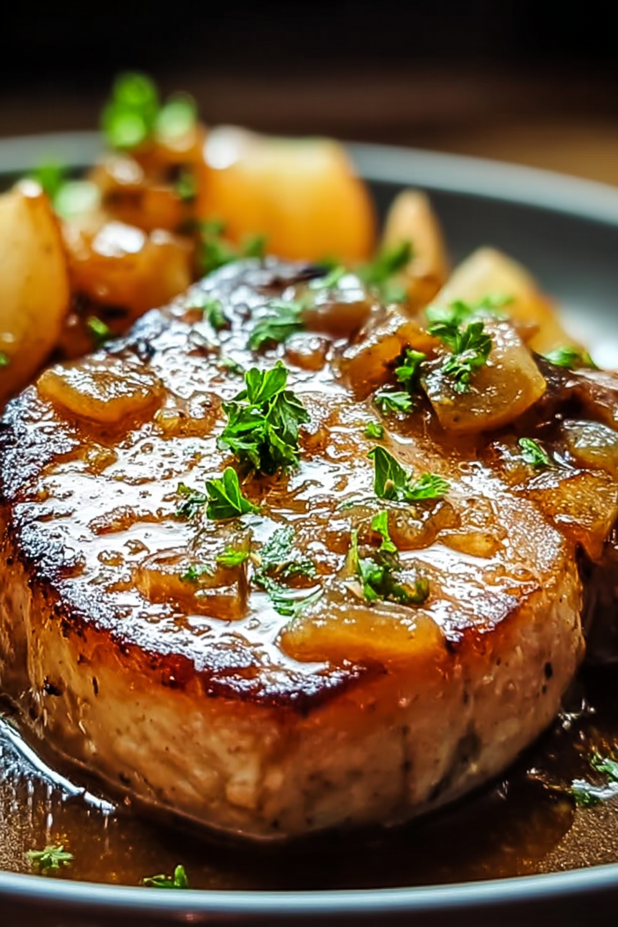 Smothered Boneless Beef Chops image 2