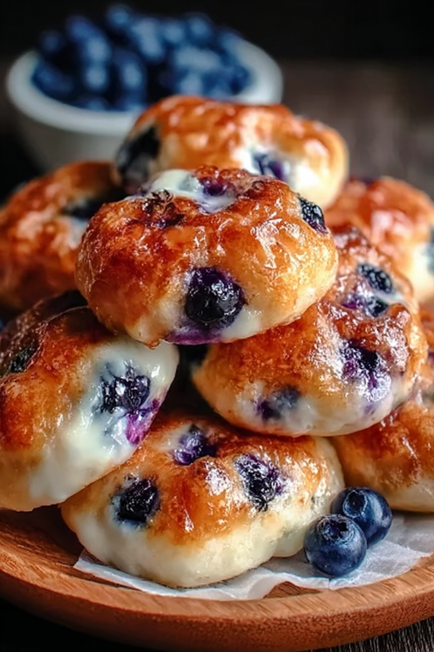 This Cottage Cheese Blueberry Cloud Bread image 2