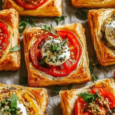Tomato Tartlets with Puff Pastry: An Incredible 5-Step Recipe