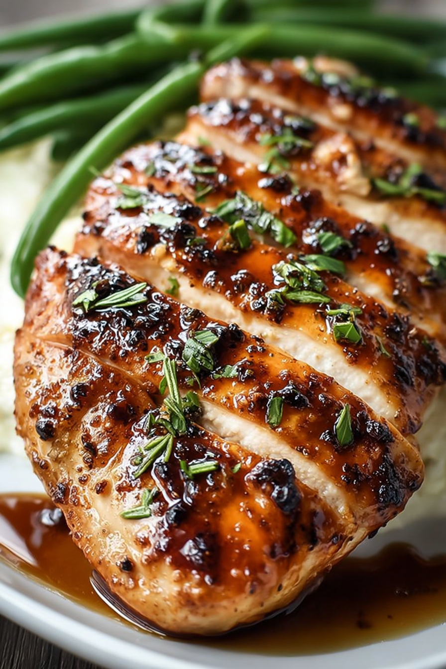 Balsamic Baked Chicken Breast: A Delicious and Easy Recipe for Dinner image 2